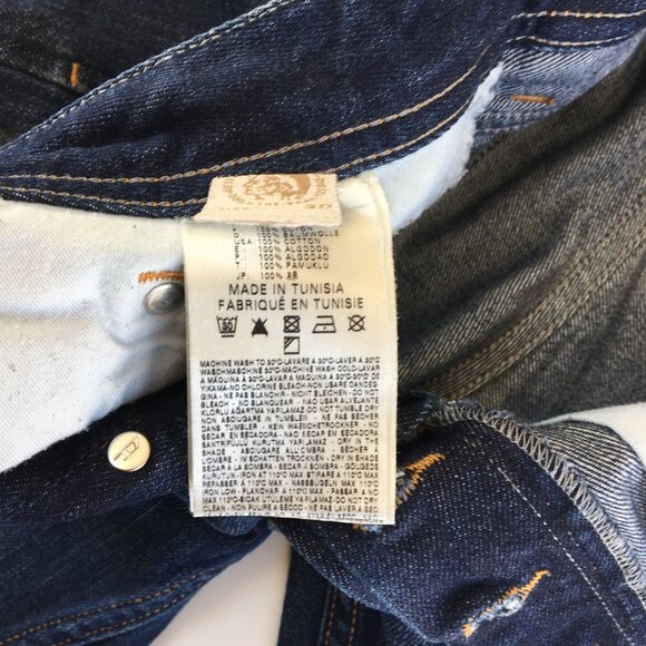 Diesel Larkee Regular Straight Button Fly Jeans 30 - Picture 8 of 12